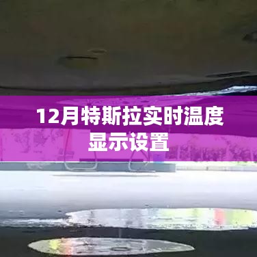 特斯拉实时温度显示设置指南