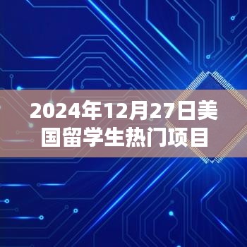 美国留学生热门项目揭秘（2024年12月）