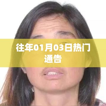 历年元旦后首周热点通告速递