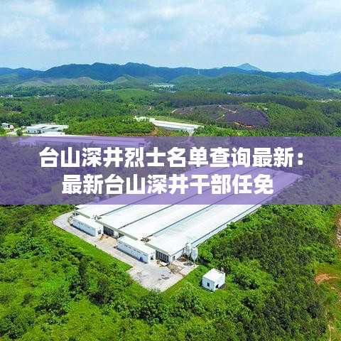 台山深井烈士名单查询最新：最新台山深井干部任免 