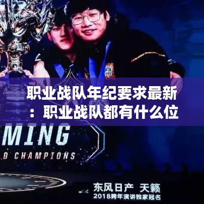 职业战队年纪要求最新：职业战队都有什么位置 