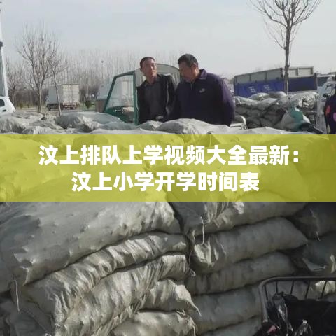 汶上排队上学视频大全最新：汶上小学开学时间表 
