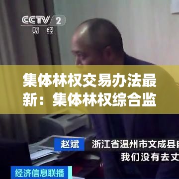 集体林权交易办法最新：集体林权综合监管系统 