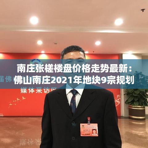 南庄张槎楼盘价格走势最新：佛山南庄2021年地块9宗规划 