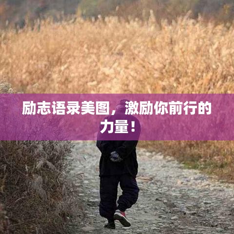励志语录美图，激励你前行的力量！