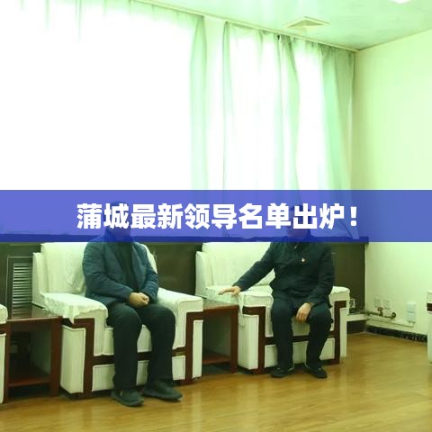 蒲城最新领导名单出炉！