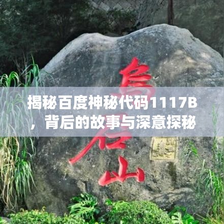 揭秘百度神秘代码1117B，背后的故事与深意探秘