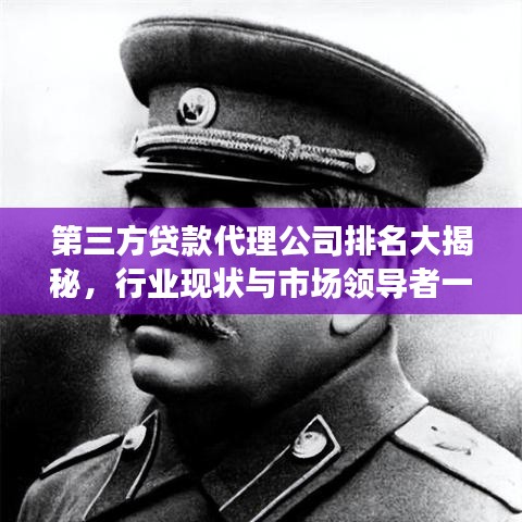 第三方贷款代理公司排名大揭秘，行业现状与市场领导者一览