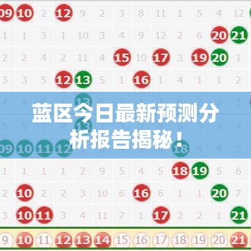 蓝区今日最新预测分析报告揭秘！