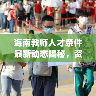 海南教师人才条件最新动态揭秘，资格要求、招聘趋势及发展前景一网打尽