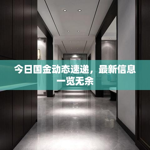 今日国金动态速递，最新信息一览无余