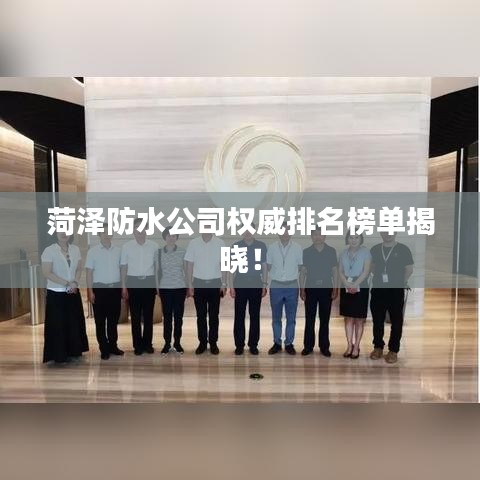 菏泽防水公司权威排名榜单揭晓！