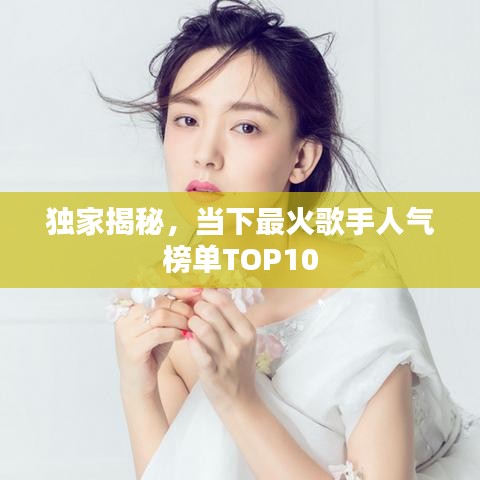 独家揭秘，当下最火歌手人气榜单TOP10